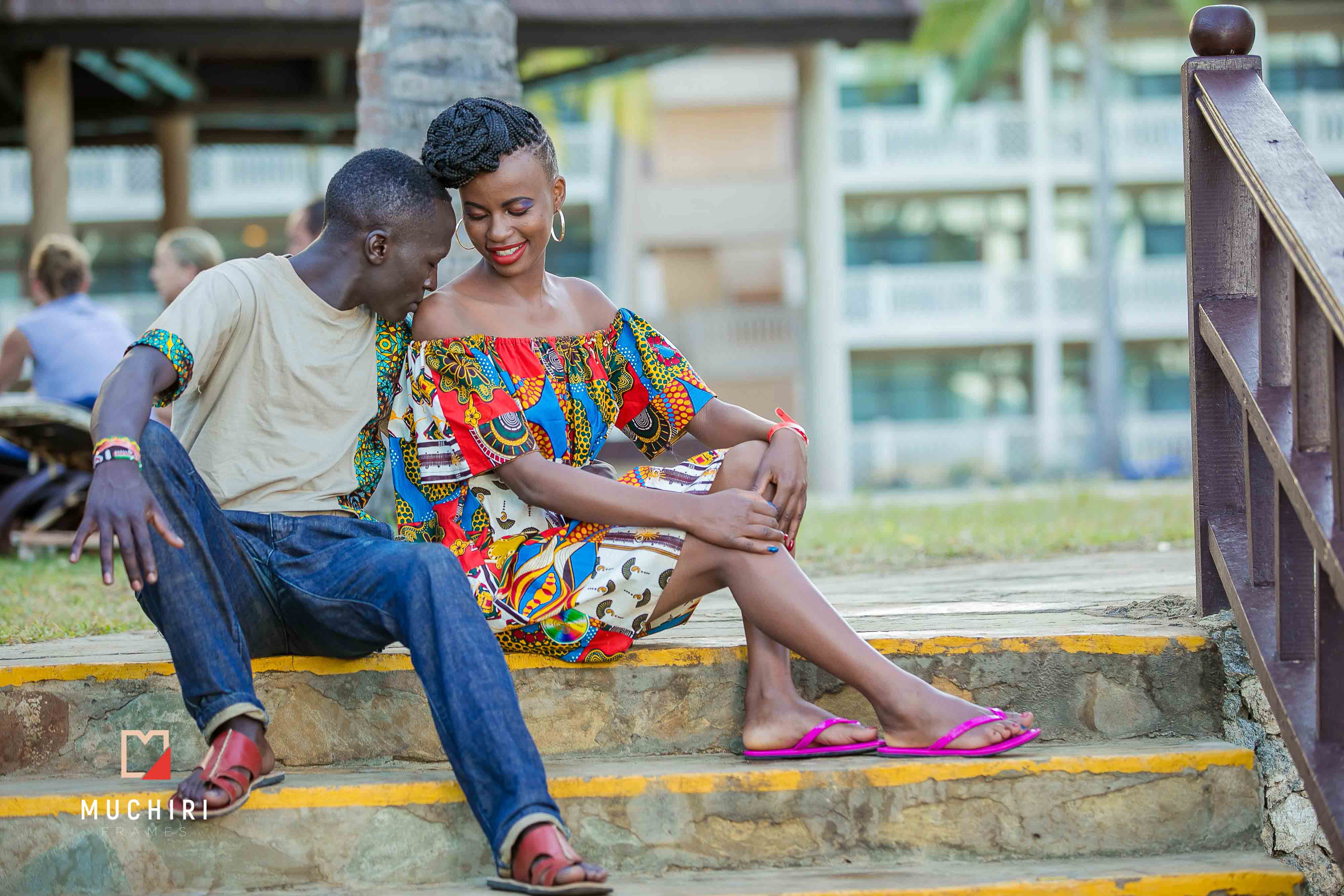 Best wedding photographer in Kenya. The trending street couple